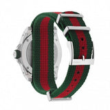 Gucci Dive Automatic Black Dial Two Tone Rubber Strap Watch for Men - YA136349 Authentic Buy Shop Now