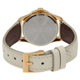 Gucci G Timeless Quartz White Dial White Leather Strap Watch For Women - YA126580A Authentic Buy Shop Now