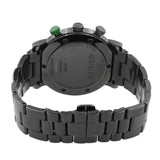Gucci G Chrono Black Dial Black Steel Strap Watch For Men - YA101331 Authentic Buy Shop Now
