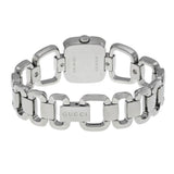 Gucci G Gucci Black Dial Silver Steel Strap Watch For Women - YA125510 Authentic Buy Shop Now