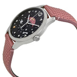 Gucci G-Timeless Moonphase Black Dial Pink Leather Strap Watch For Women - YA1264046 Authentic Buy Shop Now