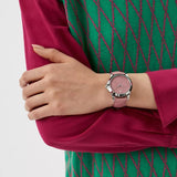 Gucci G Timeless Quartz Candy Pink Dial Pink Leather Strap Watch For Women - YA1264030 Authentic Buy Shop Now