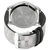 Gucci G Timeless Quartz Grey Dial Grey Leather Strap Watch For Men - YA1264058 Authentic Buy Shop Now