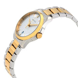 Gucci G Timeless Silver Dial Two Tone Steel Strap Watch For Women - YA126563 Authentic Buy Shop Now