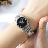 Gucci G Timeless Quartz Black Dial Silver Steel Strap Watch For Women - YA1265020 Authentic Buy Shop Now
