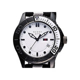 Gucci G Timeless XL White Dial Two Tone NATO Strap Watch For Men - YA126243 Authentic Buy Shop Now