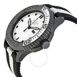 Gucci G Timeless XL White Dial Two Tone NATO Strap Watch For Men - YA126243 Authentic Buy Shop Now