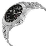 Gucci G Timeless Black Dial Silver Steel Strap Watch For Men - YA126201 Authentic Buy Shop Now