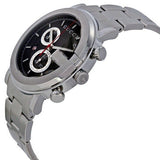 Gucci G Chrono Black Dial Silver Steel Strap Watch For Men - YA101309 Authentic Buy Shop Now