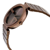 Gucci Interlocking G Quartz Brown Dial Brown Steel Strap Watch for Women - YA133317 Authentic Buy Shop Now