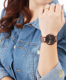 Gucci Interlocking G Quartz Brown Dial Brown Steel Strap Watch for Women - YA133317 Authentic Buy Shop Now