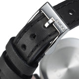 Gucci G Interlocking Black Dial Black Leather Strap Watch For Women - YA133501 Authentic Buy Shop Now