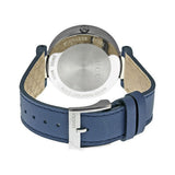 Gucci Interlocking G Blue Dial Blue Leather Strap Watch For Women - YA133322 Authentic Buy Shop Now