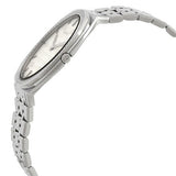 Gucci 25H Quartz Diamonds Silver Dial Silver Steel Strap Watch for Women - YA163401 Authentic Buy Shop Now