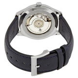 Gucci G Timeless Automatic Blue Dial Black Leather Strap Watch For Men - YA126347 Authentic Buy Shop Now