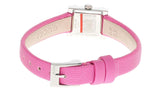 Gucci G-Frame Square Fuchsia Mother of Pearl Dial Fuchsia Leather Strap Watch For Women - YA128533 Authentic Buy Shop Now
