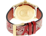 Gucci G Timeless Quartz Red Dial Red Leather Strap Watch For Women - YA1264054 Authentic Buy Shop Now