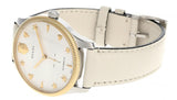 Gucci G Timeless Automatic Silver Dial Beige Leather Strap Watch For Men - YA126348 Authentic Buy Shop Now