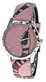 Gucci G Timeless Pink Dial Pink Leather Strap Watch For Women - YA1264083 Authentic Buy Shop Now