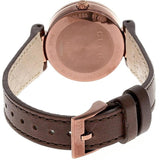 Gucci G Interlocking Brown Dial Brown Leather Strap Watch For Women - YA133504 Authentic Buy Shop Now
