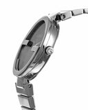 Gucci G Interlocking Black Dial Silver Steel Strap Watch For Women - YA133307 Authentic Buy Shop Now