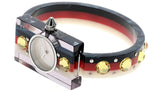 Gucci Web Pink Mother of Pearl Dial Watch For Women - YA143524 Authentic Buy Shop Now