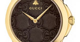Gucci G Timeless Quartz Brown Dial Brown Leather Strap Watch for Men - YA1264035 Authentic Buy Shop Now