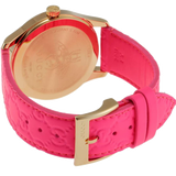 Gucci G Timeless Quartz Pink Dial Pink Leather Strap Watch For Women - YA1264115 Authentic Buy Shop Now