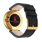Gucci Interlocking Special Edition Grammy Black Dial Black Leather Strap Watch For Men - YA133208 Authentic Buy Shop Now
