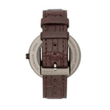 Gucci Interlocking G 18K Gold Black Dial Brown Leather Strap Watch For Women - YA133304 Authentic Buy Shop Now