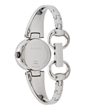 Gucci Guccisima Quartz Black Dial Silver Steel Strap Watch For Women - YA134501 Authentic Buy Shop Now