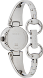 Gucci Guccissima Quartz Diamonds Brown Dial Silver Steel Strap Watch For Women - YA134503 Authentic Buy Shop Now