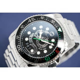 Gucci Dive Snake Black Dial Silver Steel Strap Watch For Men - YA136218 Authentic Buy Shop Now