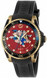 Gucci Dive Quartz Red Dial Black Rubber Strap Watch For Men - YA136325 Authentic Buy Shop Now