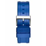 Guess Stealth Blue Dial Blue Rubber Strap Watch for Men - GW0270G3 Authentic Buy Shop Now