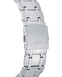 Guess Circuit Chronograph Black Dial Silver Steel Strap Watch For Men - W0968G1 Authentic Buy Shop Now