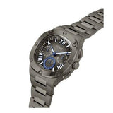 Guess Headliner Quartz Black Dial Grey Steel Strap Watch For Men - GW0572G5 Authentic Buy Shop Now