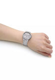 Guess Moonlight Multi Function Diamonds Silver Dial Silver Steel Strap Watch for Women - GW0320L1 Authentic Buy Shop Now