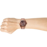 Guess BFF Multifunction Brown Dial Rose Gold Steel Strap Watch for Women - W0231L8 Authentic Buy Shop Now