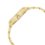 Guess Allara Quartz Gold Dial Gold Steel Strap Watch For Women - GW0604L2 Authentic Buy Shop Now