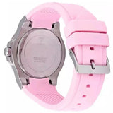 Guess Zena Quartz White Dial Pink Rubber Strap Watch For Women - W1094L4 Authentic Buy Shop Now