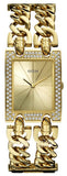 Guess MOD Heavy Metal Diamonds Gold Dial Gold Steel Strap Watch for Women - W0072L1 Authentic Buy Shop Now
