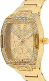 Guess Raven Diamonds Gold Dial Gold Steel Strap Watch for Women - GW0104L2 Authentic Buy Shop Now