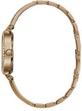 Guess Muse Quartz Silver Dial Rose Gold Steel Strap Watch For Women - W1008L3 Authentic Buy Shop Now