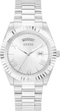 Guess Connoisseur Silver Dial Silver Steel Strap Watch for Men - GW0265G6 Authentic Buy Shop Now
