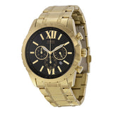 Guess Optic Multifunction Black Dial Gold Steel Strap Watch for Men - W0193G1 Authentic Buy Shop Now