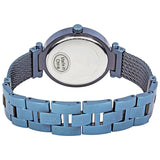 Guess Soho Diamonds Blue Dial Blue Mesh Bracelet Watch For Women - W0638L3 Authentic Buy Shop Now