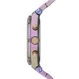 Guess Heiress Multifunction Diamonds Purple Dial Purple Steel Strap Watch for Women - GW0440L3 Authentic Buy Shop Now