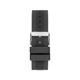 Guess Delta Black Dial Black Silicone Strap Watch for Men - GW0051G1 Authentic Buy Shop Now