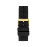 Guess Delta Black Dial Black Rubber Strap Watch for Men - GW0051G2 Authentic Buy Shop Now